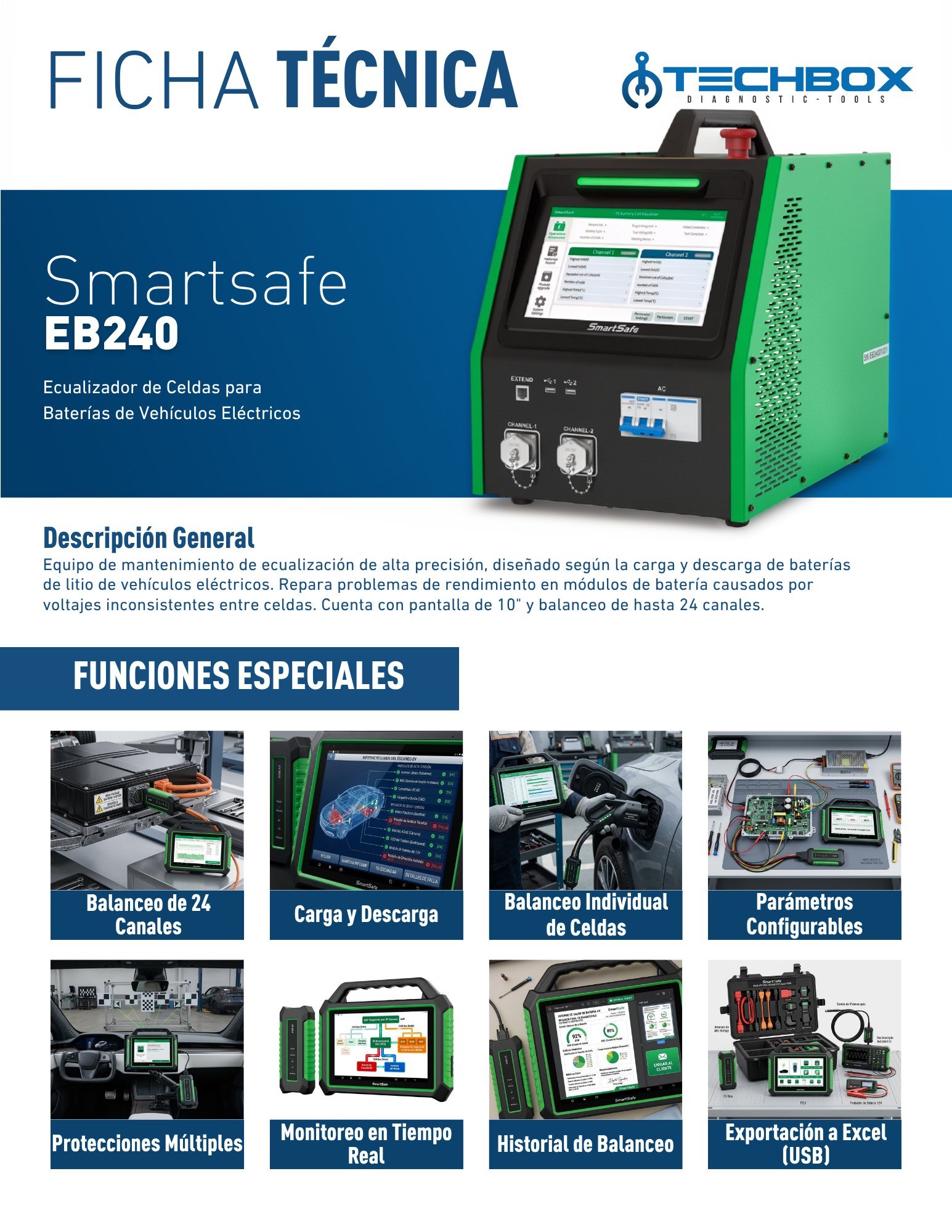 Ficha técnica SmartSafe EB240