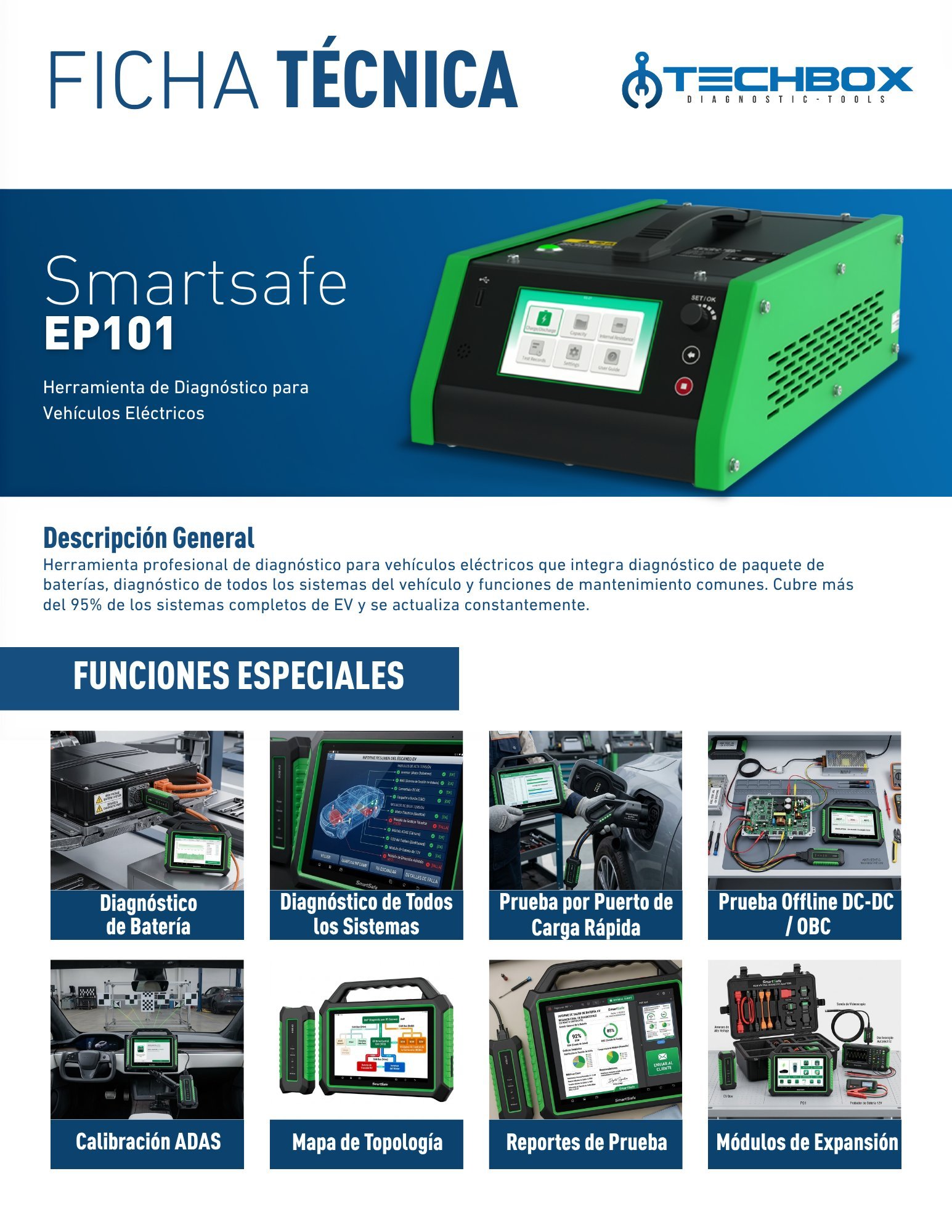 Ficha técnica SmartSafe EP101